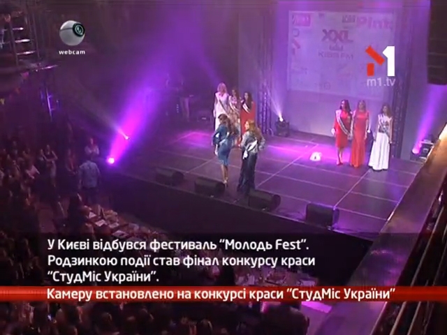 Камеру встановлено на конкурсі краси «СтудМіс України»