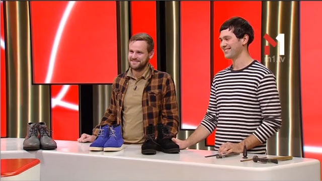 Павло Гордій та Сергій Тестоф, засновники бренду «Te-Shoes»