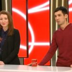 Вікторія Михайленко і Арсентій Фареник, представники проекту «Settle»