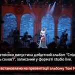 Камеру встановлено на презентації альбому Тоні Матвієнко