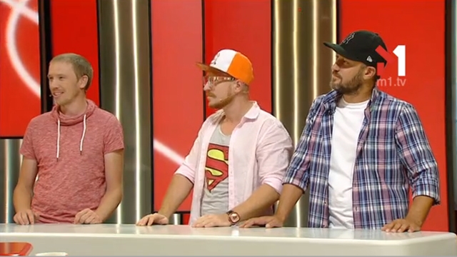 Євген Косенко, Олександр Малишев та Ігор Посипайко, організатори «CRAZZZY DAYS»