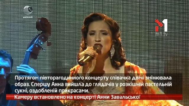Камеру встановлено на концерті Анни Завальської