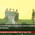 Камеру встановлено на концерті гурту Open Kids