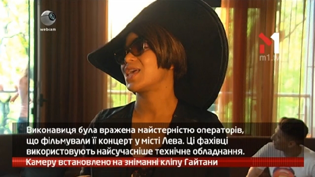 Камеру встановлено на зніманні кліпу Гайтани