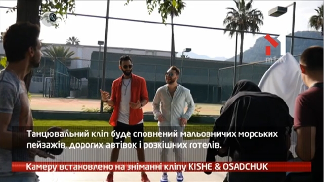Камеру встановлено на зніманні кліпу KISHE & OSADCHUK