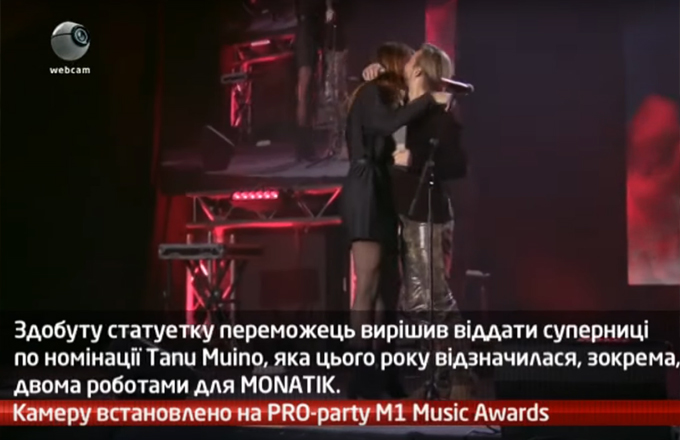 Камеру встановлено на PRO-party M1 Music Awards