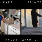 Аріана Ґранде та Джастін Бібер представили домашній кліп на благодійний сингл «Stuck With U»